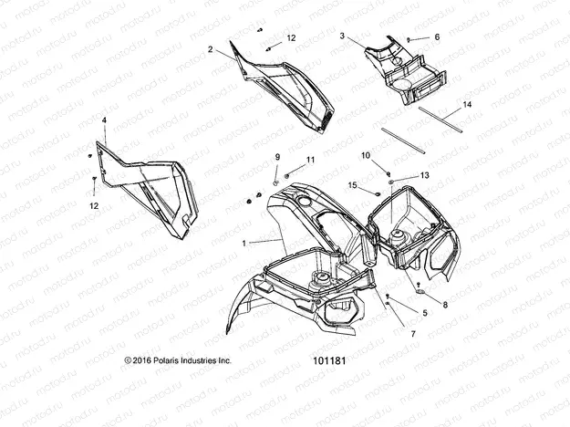 BODY | BODY, FRONT CAB and SIDE PANELS - A20SDA57A5/L4/E57A4/B4/LE