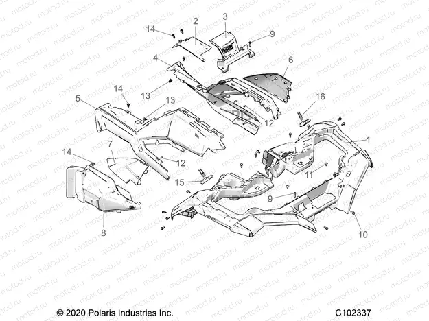 BODY | BODY, FRONT CAB and SIDE PANELS - A21SXV95AG/CAG (C102337)