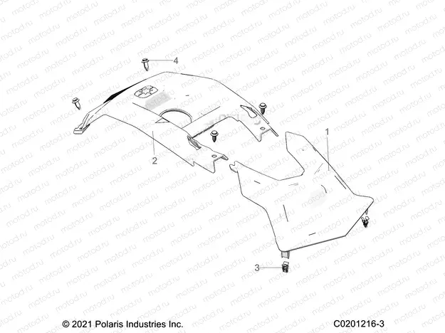 BODY | BODY, FRONT COVER - A23SHE57AL/AS (C0201216-3)
