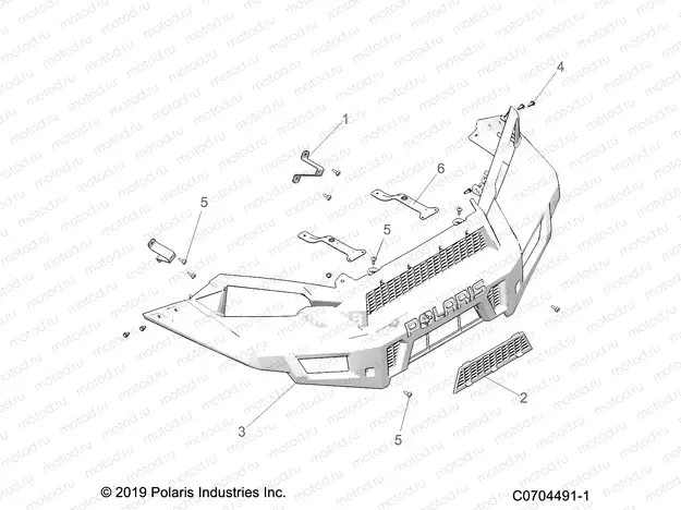 BODY | BODY, FRONT FACIA - D20BEP99A4/B4/GP99A4 (C0704491-1)