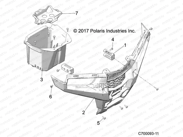 BODY | BODY, FRONT FASCIA - Z20S1E99NG (C700093-11)
