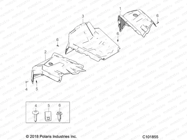 BODY | BODY, FRONT FENDERS - A20HAB15N2 (C101855)