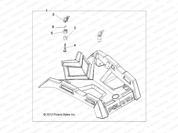 BODY | BODY, FRONT RACK - A18SVS95CR/ER