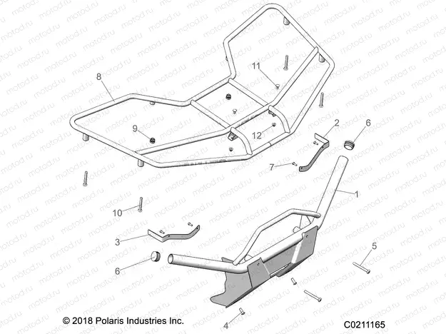 BODY | BODY, FRONT RACK - A20SEG57A1/A4/A7/A9/B1/B4