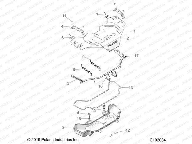BODY | BODY, FRONT RACK - A20SLZ95AE (C102084)