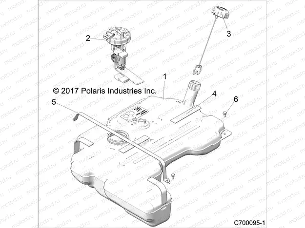 BODY | BODY, FUEL COMMON TANK - Z20S1E99NG (C700095-1)