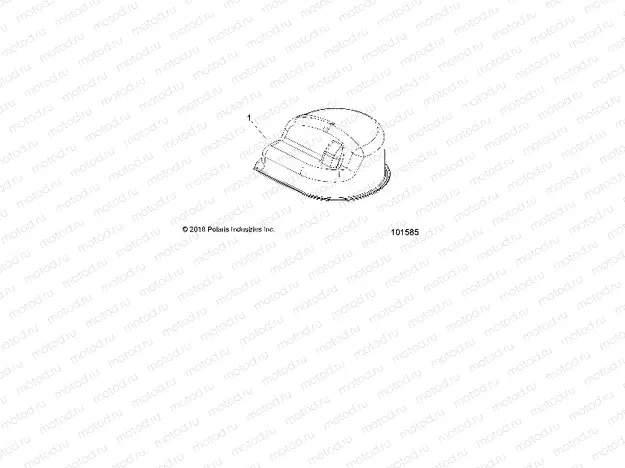 BODY | BODY, FUEL PUMP COVER - A18DCE87BB (101585)
