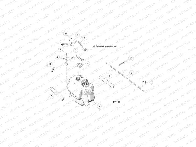 BODY | BODY, FUEL TANK ASM. - A17SDA57A1/L2/E57A2