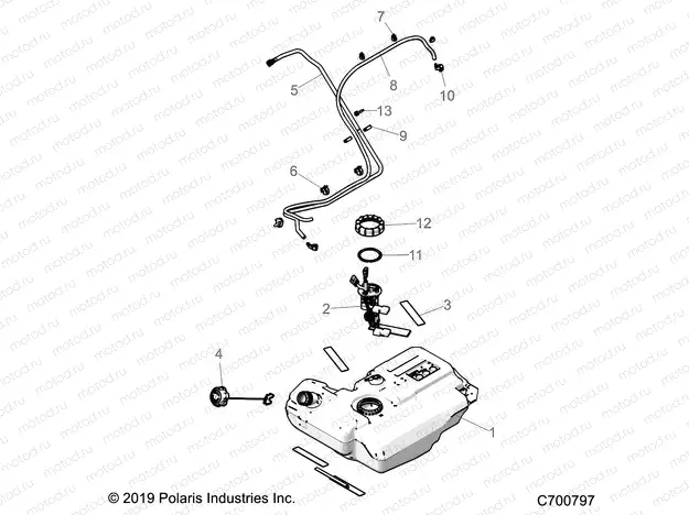 BODY | BODY, FUEL TANK - G20GXJ99AP/AG (C700797)