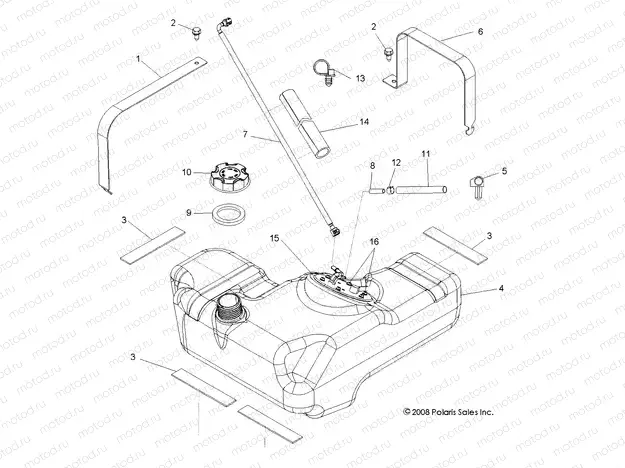 BODY | BODY, FUEL TANK - R09VH76 ALL OPTIONS (49RGRFUEL09RZR)