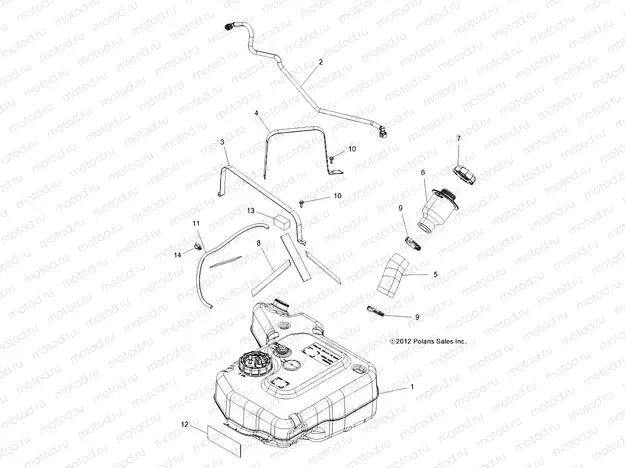 BODY | BODY, FUEL TANK - R15RTE87FA (49RGRFUEL13900XP)