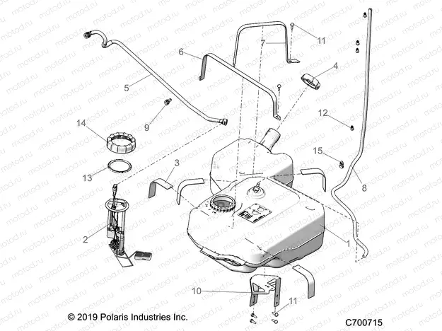 BODY | BODY, FUEL TANK - R21RRM99AG (C700715)