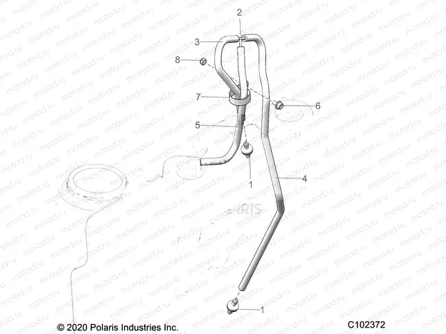 BODY | BODY, FUEL TANK VENTING - A20SVA85A3 (C102372)