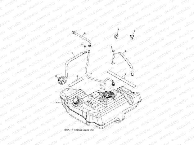 BODY | BODY, FUEL TANK - Z14VE76AD/7EAL/7EAW/EAJ/EAU (49RGRFUEL14RZRS)