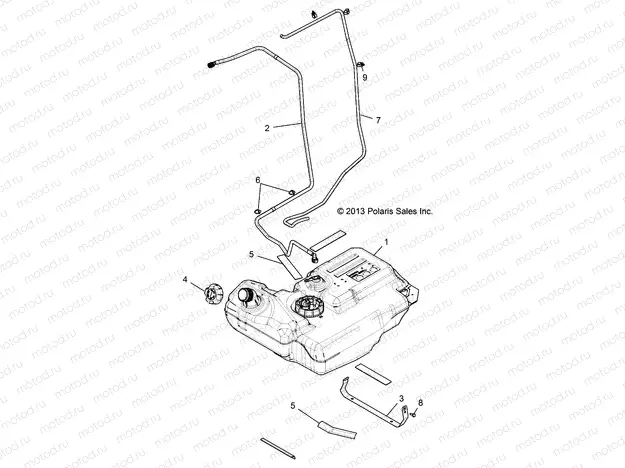 BODY | BODY, FUEL TANK - Z15VDE99FV (49RGRFUEL14RZR1KI)