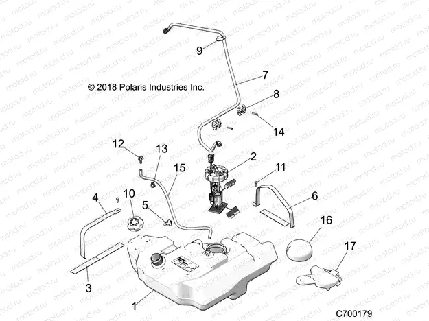 BODY | BODY, FUEL TANK - Z19VHA57F2 (C700179)