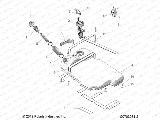 BODY | BODY, FUEL TANK - Z20RA_92AC/BC/AK/BK/AR/BR/AE/BE/AH/BH/AT/BT (C0703031-2)
