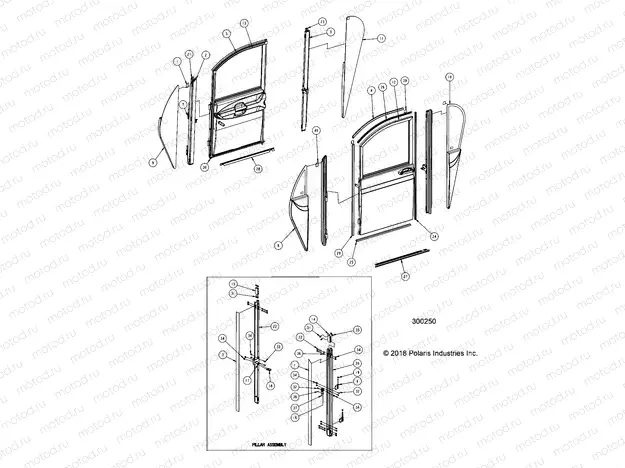 BODY | BODY, FULL DOORS MOUNTING (FROM 11/26/2018) - L19G2/G2D/4G/G6
