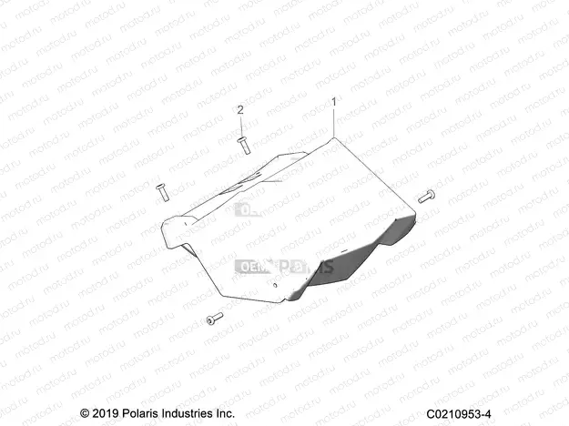 BODY | BODY, GAUGE POD - A20SGE95AK (C0210953-4)