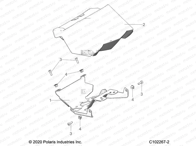 BODY | BODY, GAUGE POD - A20SVE95KR (C102267-2)