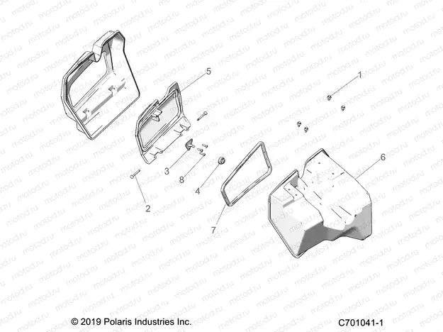 BODY | BODY, GLOVEBOX - Z20CHE57AM (C701041-1)