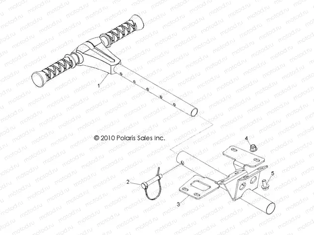 BODY | BODY, GRAB BAR, PASSENGER - R11VH76/VY76 ALL OPTIONS (49RGRGRABBAR11RZRS)