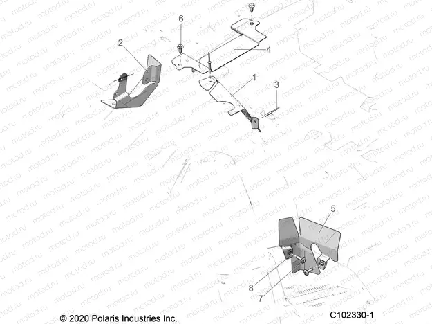 BODY | BODY, HEAT SHIELDS - A20SYE95AD/CAD (C102330-1)