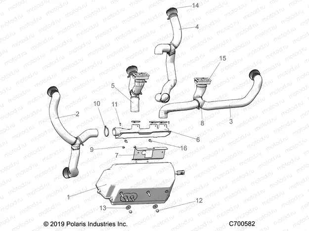 BODY | BODY, HEATER DUCTING - D22P2FD4B4/GD4B4 (C700582)