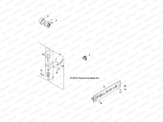 BODY | BODY, HITCH, LICENSE PLATE, ZUG - Z20NAS99FC (702714)