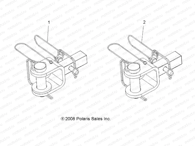 BODY | BODY, HITCHES - A15SET57CA/S57CJ/CA (49ATVSPEEDHITCH09SP500TR)