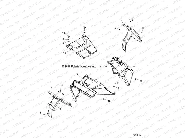 BODY | BODY, HOOD AND FRONT BODY WORK - Z17VAE87NK (701580)