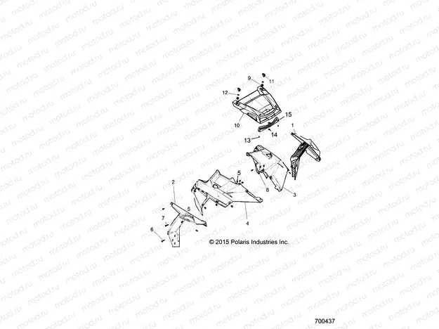BODY | BODY, HOOD AND FRONT BODY WORK - Z18VFE92NB/NU (700437)