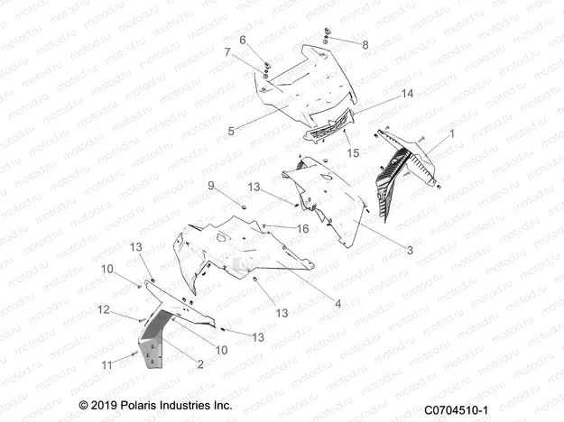BODY | BODY, HOOD AND FRONT BODY WORK - Z20N4E92AL/AR/BL/BR/F92AL/AR (C0704510-1)