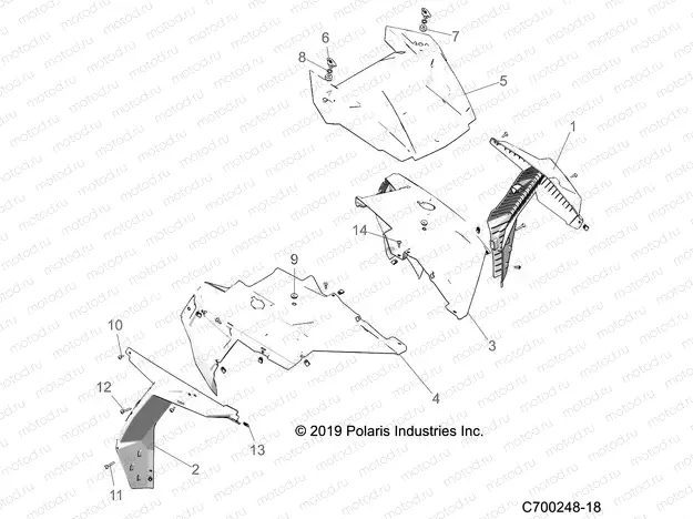 BODY | BODY, HOOD AND FRONT BODY WORK - Z22NAS99CZ (C700248-18)