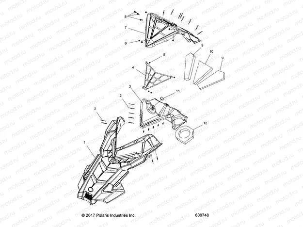 BODY | BODY, HOOD ASM., PLENUM - S20MDX6JSA/6JEA (600748)