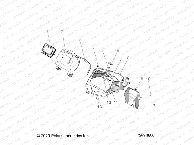 BODY | BODY, HOOD CAP ASM. - S22TDP8RS/8RE ALL OPTIONS (C601653)