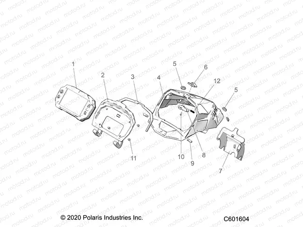 BODY | BODY, HOOD CAP ASM. - S22TLT6REL (C601604)