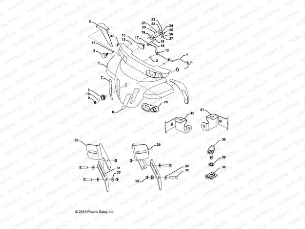 BODY | BODY, HOOD COMPLETE - L14G2/4/6 ALL OPTIONS (49GEMBODY14HOOD)