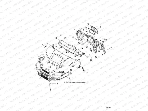 BODY | BODY, HOOD, DASH and GRILL - R23MAE57DX (700181)