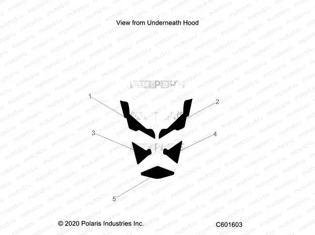 BODY | BODY, HOOD FOAM/SEAL - S23TLS6RSL/6REL (C601603)