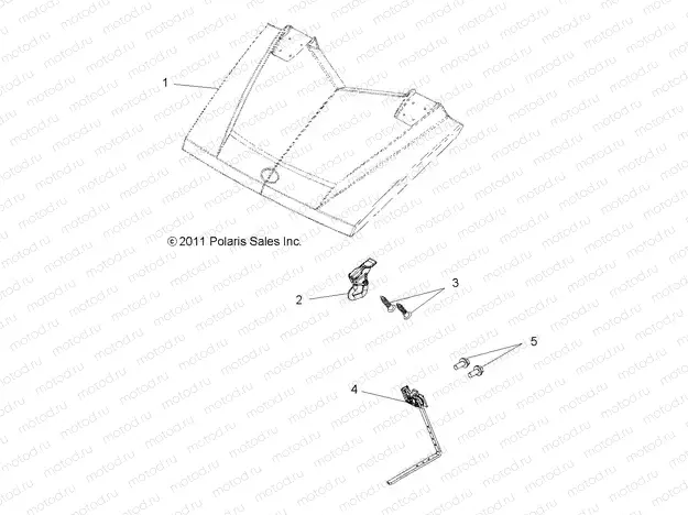 BODY | BODY, HOOD LATCH - R15RAA76AA/AJ (49RGRLATCH12CREW)