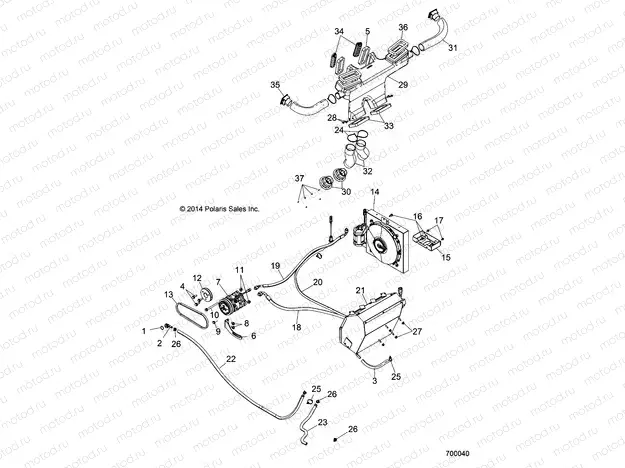 BODY | BODY, HVAC - R152DPD1AA (700040)