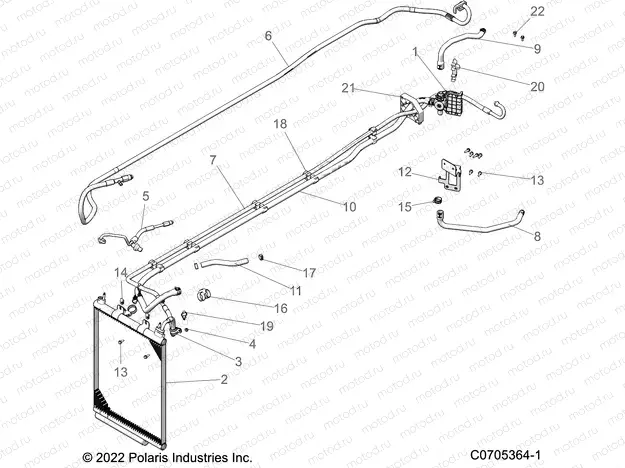 BODY | BODY, HVAC ROUTINGS - R22RSV99AG/BG/2AG/2BG (C0705364-1)