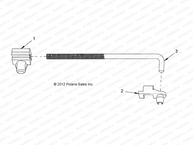 BODY | BODY, LINKAGE ROD, PACK LATCH - e2/e4/e6 (49GEMBODY11LINKAGE)