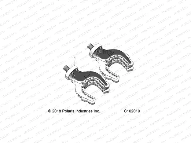 BODY | BODY, LOCK AND RIDE RATCHET GRIP - A20SXD95A9 (C102019)
