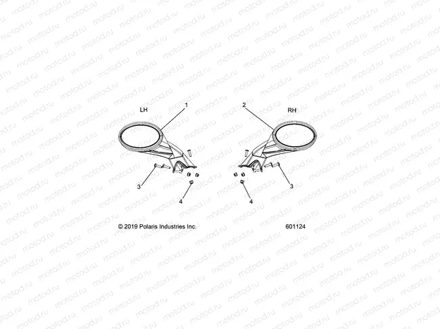 BODY | BODY, MIRRORS - S20CED5BSL/BSU (601124)