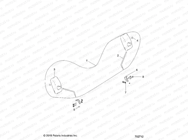 BODY | BODY, MIRRORS, TRACTOR - Z20NAS99CC (702712)