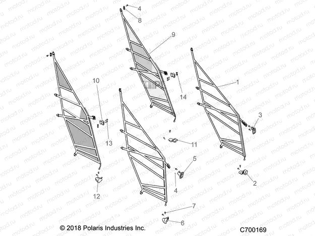 BODY | BODY, NETS - R22T6E99A9/AG/AN/B9/BG/BN (C700169)