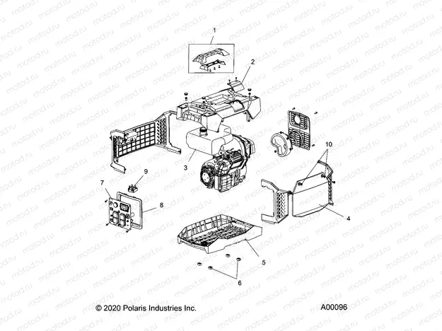 BODY | BODY, OUTER PANELS - P20GDGDNA (A00096)