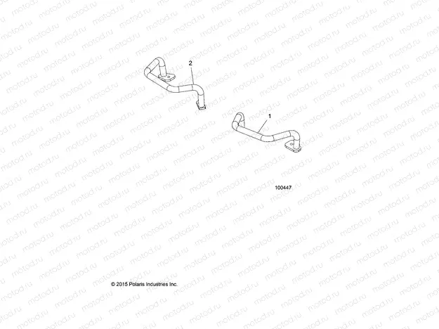 BODY | BODY, PASSENGER HAND GRIP - A16SXS95CK/CG (100447)